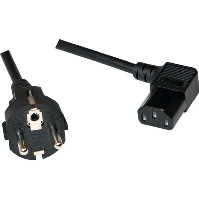 LogiLink 3m Stromkabel - CEE7/7 auf C13, Schuko, Schwarz LogiLink 3m Stromkabel - CEE7/7 auf C13, Schuko, Schwarz