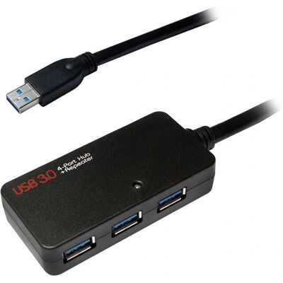 LogiLink UA0262 USB Hub 4 Ports Black LogiLink UA0262 USB Hub 4 Ports Black