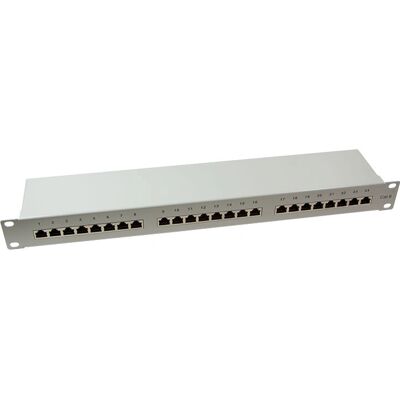LogiLink NP0053 Panel de parches de acero 24 puertos Categoría 6 - Montaje en rack 19" LogiLink NP0053 Panel de parches de acero 24 puertos Categoría 6 - Montaje en rack 19"
