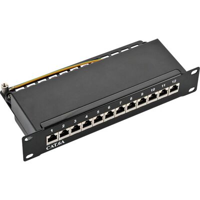 LogiLink NP0052B 10-portos patch panel - Hálózati eszközök LogiLink NP0052B 10-portos patch panel - Hálózati eszközök