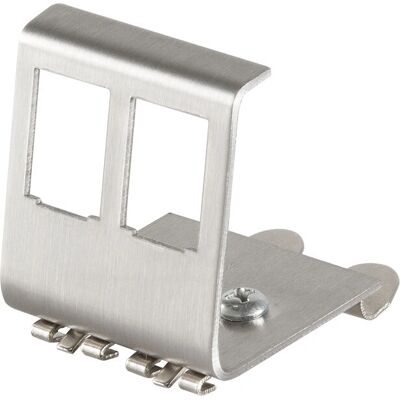 Adaptateur Keystone LogiLink en Aluminium pour Rail DIN - Accessoire de Panneau de Patch - Publicité Adaptateur Keystone LogiLink en Aluminium pour Rail DIN - Accessoire de Panneau de Patch - Publicité