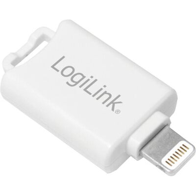 LogiLink AA0089 Kartenleser - MicroSD, Lightning, Weiß LogiLink AA0089 Kartenleser - MicroSD, Lightning, Weiß