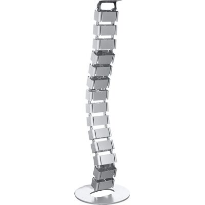LogiLink Kabelorganizer - Verstellbarer vertikaler Kabelkanal - Silber LogiLink Kabelorganizer - Verstellbarer vertikaler Kabelkanal - Silber