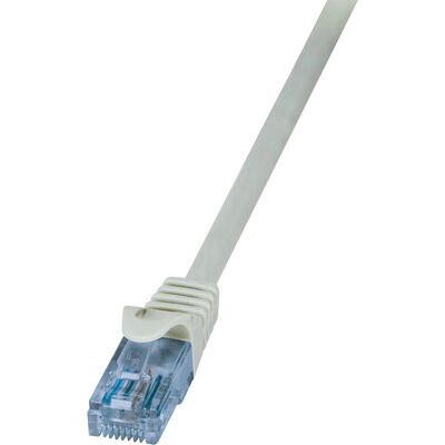 LogiLink CP3022U - Szürke 0,5m Cat6a U/UTP Hálózati Kábel LogiLink CP3022U - Szürke 0,5m Cat6a U/UTP Hálózati Kábel