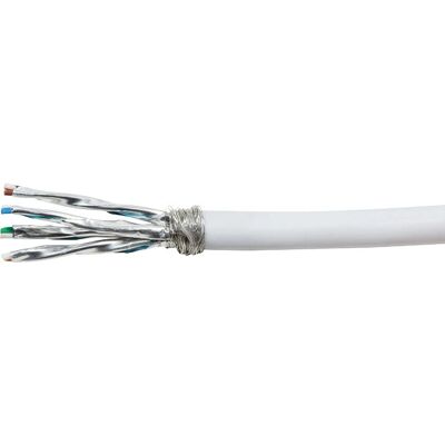 LogiLink 50m Cat.7 S/FTP Netwerkkabel - Wit LogiLink 50m Cat.7 S/FTP Netwerkkabel - Wit