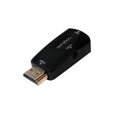 Adattatore LogiLink CV0107 HDMI a VGA - Nero Adattatore LogiLink CV0107 HDMI a VGA - Nero