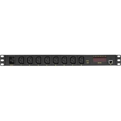 LogiLink PDU8P01 Unidade de Distribuição de Energia - 8 Tomadas - Preto LogiLink PDU8P01 Unidade de Distribuição de Energia - 8 Tomadas - Preto