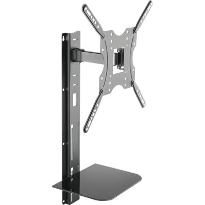 Support TV LogiLink BP0048 - Pivotant, Inclinaison, 32-55" Max 30kg - Publicité Support TV LogiLink BP0048 - Pivotant, Inclinaison, 32-55" Max 30kg - Publicité