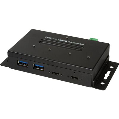 LogiLink UA0316 USB-Hub Metall Industriell 10Gbps LogiLink UA0316 USB-Hub Metall Industriell 10Gbps