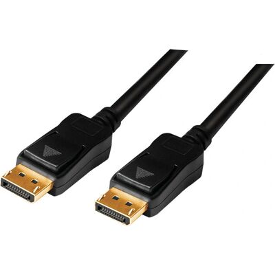 Câble DisplayPort LogiLink - 20m Noir - 4K Ultra HD - Publicité Câble DisplayPort LogiLink - 20m Noir - 4K Ultra HD - Publicité