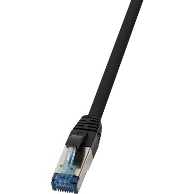 Cavo di rete LogiLink 1m Cat6a S/FTP - Nero Cavo di rete LogiLink 1m Cat6a S/FTP - Nero