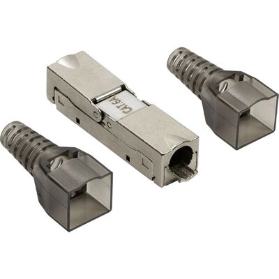 LogiLink MP0046 - Connecteur de terrain Cat.6a blindé LogiLink MP0046 - Connecteur de terrain Cat.6a blindé