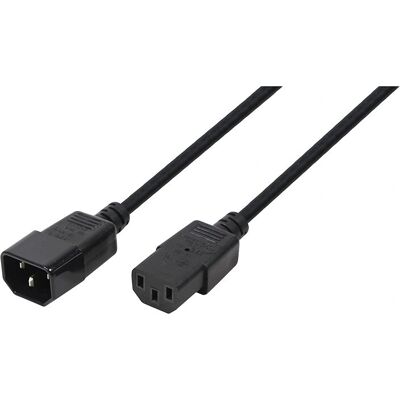 LogiLink Netzteilkabel - C13/C14, 3m, Schwarz LogiLink Netzteilkabel - C13/C14, 3m, Schwarz