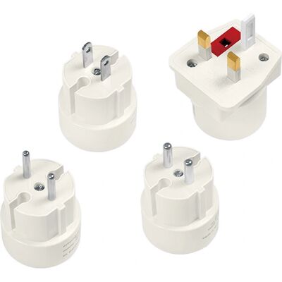 LogiLink PA0186 Netzstecker Adapter - Weiß - Reiseadapter LogiLink PA0186 Netzstecker Adapter - Weiß - Reiseadapter
