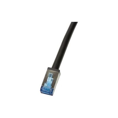 LogiLink zwarte 10m Cat6a S/FTP netwerkkabel voor buiten LogiLink zwarte 10m Cat6a S/FTP netwerkkabel voor buiten
