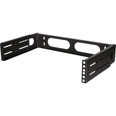 LogiLink W02B40B Wandhalterung - 2U, Schwarz LogiLink W02B40B Wandhalterung - 2U, Schwarz