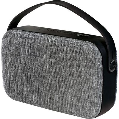 LogiLink TM042 Tragbarer Bluetooth-Lautsprecher - Stereo, 10W, Schwarz/Silber LogiLink TM042 Tragbarer Bluetooth-Lautsprecher - Stereo, 10W, Schwarz/Silber