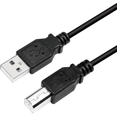 LogiLink CU0009B USB-Kabel - 5m, Schwarz, USB 2.0 LogiLink CU0009B USB-Kabel - 5m, Schwarz, USB 2.0
