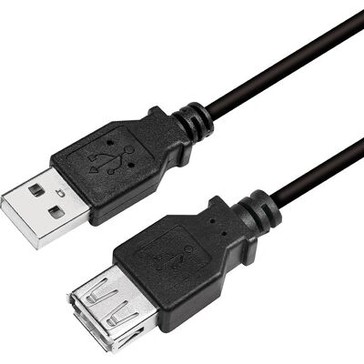 LogiLink USB Kabel 2m USB 2.0 Schwarz LogiLink USB Kabel 2m USB 2.0 Schwarz