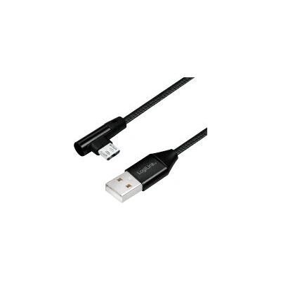Câble USB LogiLink CU0141 - 0,3m - Noir Câble USB LogiLink CU0141 - 0,3m - Noir
