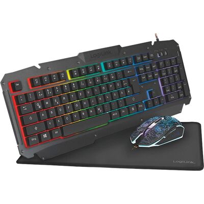 LogiLink ID0185 Keyboard Mouse Black - Keyboard and Mouse Set LogiLink ID0185 Keyboard Mouse Black - Keyboard and Mouse Set