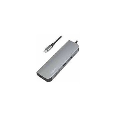LogiLink UA0343 Alumínium USB-C dokkoló - Laptop adapter LogiLink UA0343 Alumínium USB-C dokkoló - Laptop adapter