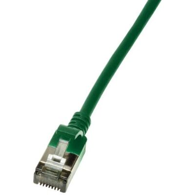 Cable de red LogiLink CQ9065S, 3m, verde, ultraflex, Cat 6a U/FTP Cable de red LogiLink CQ9065S, 3m, verde, ultraflex, Cat 6a U/FTP