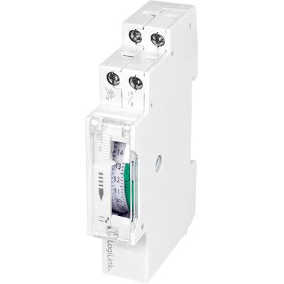 LogiLink Elektrische Timer - Wit - Dagelijks/Wekelijks LogiLink Elektrische Timer - Wit - Dagelijks/Wekelijks