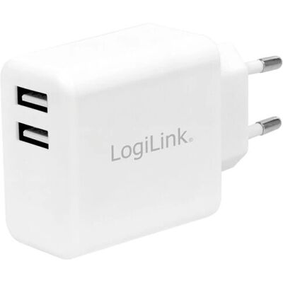 Chargeur USB Blanc LogiLink PA0210W - Smartphone & Tablette - Publicité Chargeur USB Blanc LogiLink PA0210W - Smartphone & Tablette - Publicité