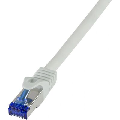 LogiLink C6A082S netværkskabel - Skærmet, 7,5 m - Grå LogiLink C6A082S netværkskabel - Skærmet, 7,5 m - Grå