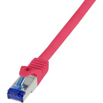 LogiLink C6A094S Netværkskabel - Rød 10m - Cat6a S/FTP LogiLink C6A094S Netværkskabel - Rød 10m - Cat6a S/FTP