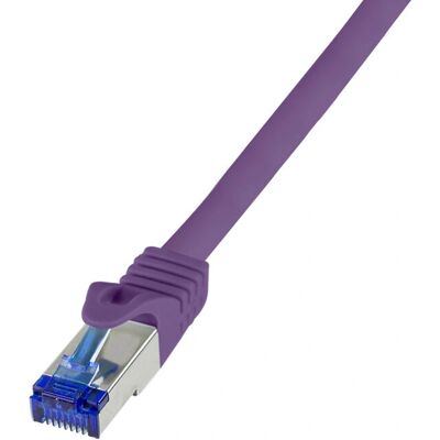 LogiLink lilla Cat6a S/FTP netværkskabel - 10m LogiLink lilla Cat6a S/FTP netværkskabel - 10m