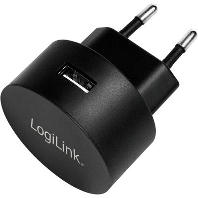 LogiLink PA0217 USB-laddare - 10,5W - Universell - Svart LogiLink PA0217 USB-laddare - 10,5W - Universell - Svart