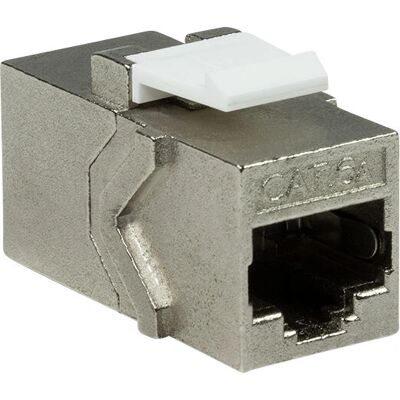 LogiLink NK4017 Módulo Keystone de Zinc - Compatible PoE y 10G Ethernet LogiLink NK4017 Módulo Keystone de Zinc - Compatible PoE y 10G Ethernet