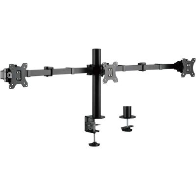 Uchwyt monitora LogiLink - 3-ramien regulowanych 17-27" - Uchwyt do monitora Uchwyt monitora LogiLink - 3-ramien regulowanych 17-27" - Uchwyt do monitora
