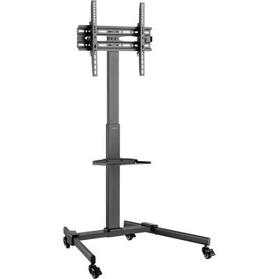 Support TV LogiLink BP0121 - Supporte 32-55 pouces, Hauteur réglable, Inclinaison, Acier & Plastique - Publicité Support TV LogiLink BP0121 - Supporte 32-55 pouces, Hauteur réglable, Inclinaison, Acier & Plastique - Publicité