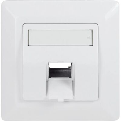 LogiLink NK4026 - Placa de pared / Cubierta de interruptor - Blanco LogiLink NK4026 - Placa de pared / Cubierta de interruptor - Blanco