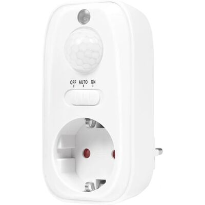 Adaptador de Tomada com Sensor de Movimento LogiLink PA0248 Adaptador de Tomada com Sensor de Movimento LogiLink PA0248