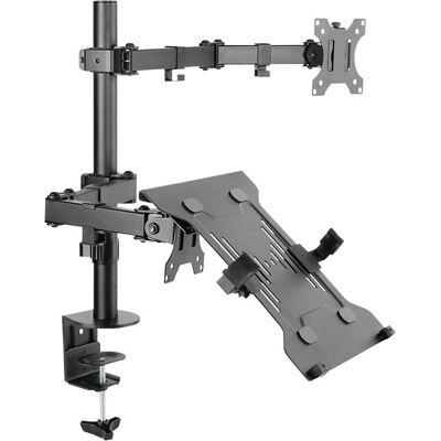 LogiLink BP0137 Monitorhalterung - Ergonomischer Stahlständer für 13-32" Monitore LogiLink BP0137 Monitorhalterung - Ergonomischer Stahlständer für 13-32" Monitore