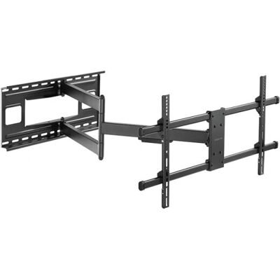 LogiLink TV-Wandhalterung - 43-80 Zoll, 50kg, Schwarz LogiLink TV-Wandhalterung - 43-80 Zoll, 50kg, Schwarz