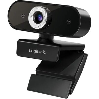 Webcam LogiLink UA0371 - 3 MP, 1080p, USB 2.0 - Svart/Silver Webcam LogiLink UA0371 - 3 MP, 1080p, USB 2.0 - Svart/Silver