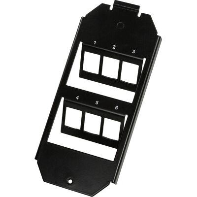 LogiLink NK4060 Plaque Murale - Couvercle de Module Keystone - Noir - Publicité LogiLink NK4060 Plaque Murale - Couvercle de Module Keystone - Noir - Publicité