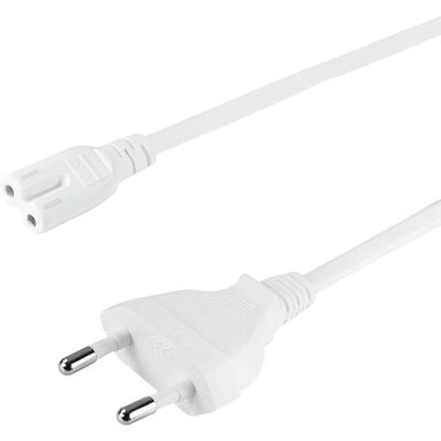 LogiLink CP092W Stromkabel - 1,8m Weiß Euro Stecker C Typ C7 LogiLink CP092W Stromkabel - 1,8m Weiß Euro Stecker C Typ C7