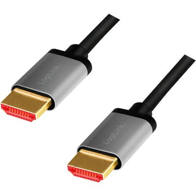 LogiLink HDMI Kabel Ultra High Speed 8K/60 4K/120Hz 1m LogiLink HDMI Kabel Ultra High Speed 8K/60 4K/120Hz 1m