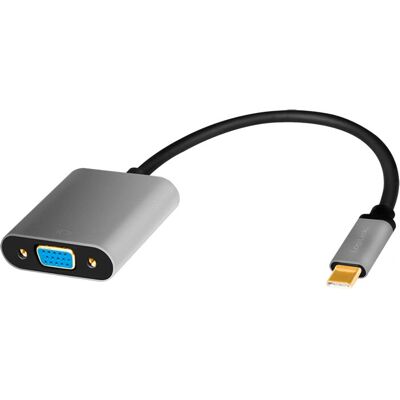 LogiLink CUA0104 USB-C auf VGA Adapter 0,15 m LogiLink CUA0104 USB-C auf VGA Adapter 0,15 m
