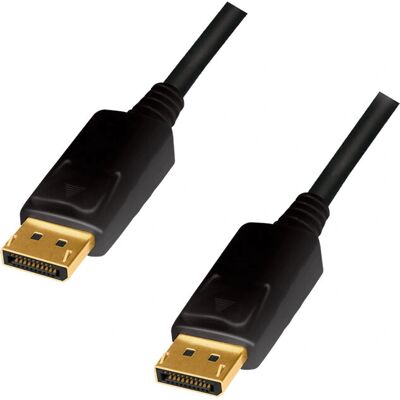 LogiLink CD0101 Câble DisplayPort 2m - Noir LogiLink CD0101 Câble DisplayPort 2m - Noir