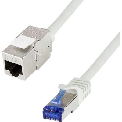 LogiLink Hellgrau 5 m Cat6a S/FTP Netzwerkkabel LogiLink Hellgrau 5 m Cat6a S/FTP Netzwerkkabel