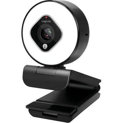 LogiLink UA0384 Webbkamera - 2 MP 1080p USB Svart LogiLink UA0384 Webbkamera - 2 MP 1080p USB Svart