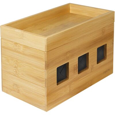LogiLink KAB0076 - Bambus Kabelbox LogiLink KAB0076 - Bambus Kabelbox