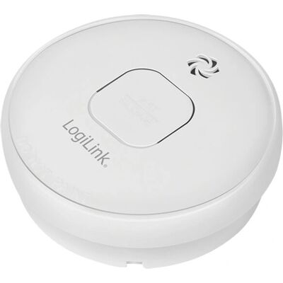 LogiLink White SC0016 Wireless Smoke Detector LogiLink White SC0016 Wireless Smoke Detector